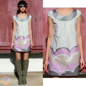 S ~ Mod 60s vintage dress Soda Blu